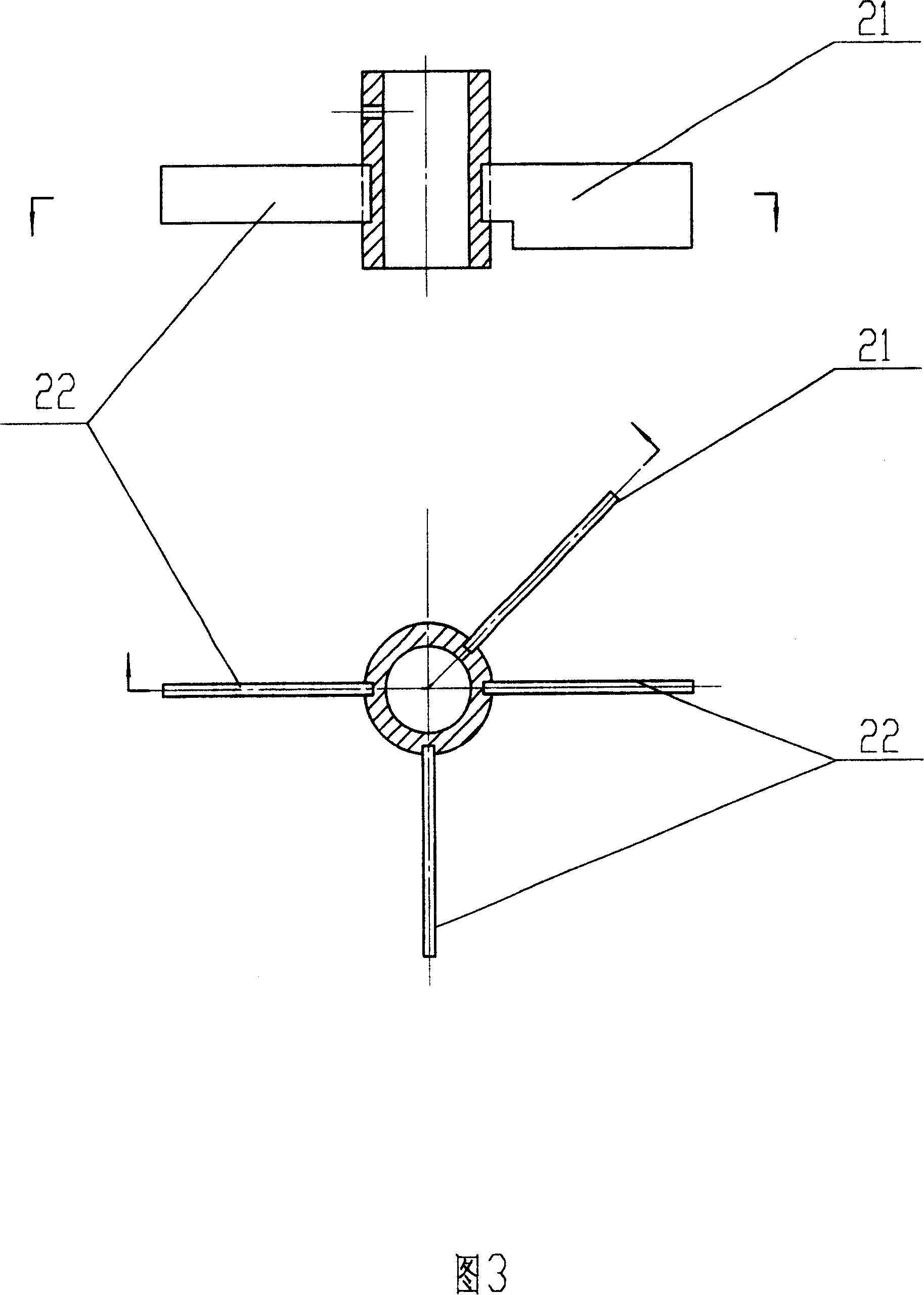 Continuous high temperature gas solid reactor