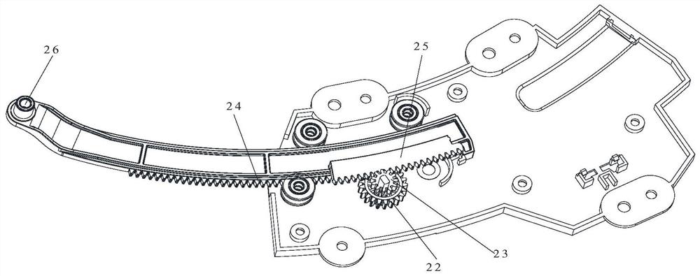 Driving assembly, air guide assembly and air conditioner