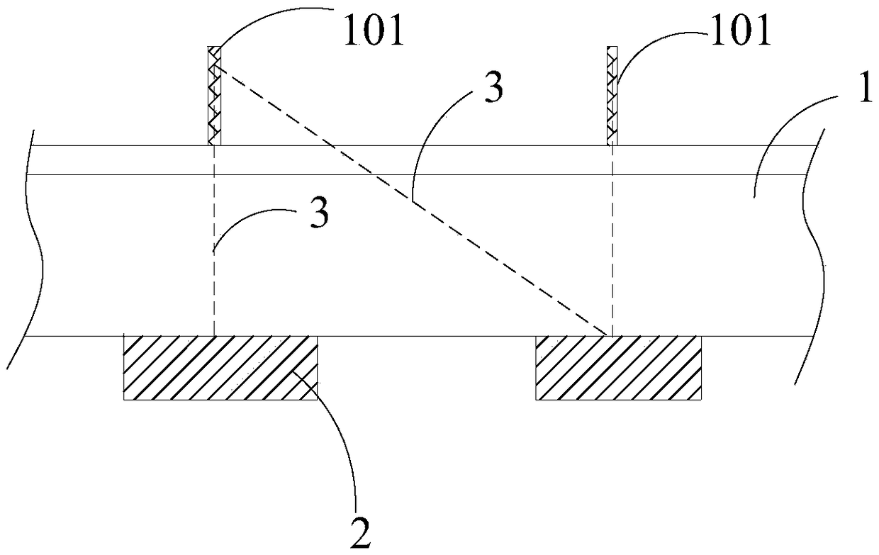 Tension device with welding-free anti-tilting toggle plate for ship launching