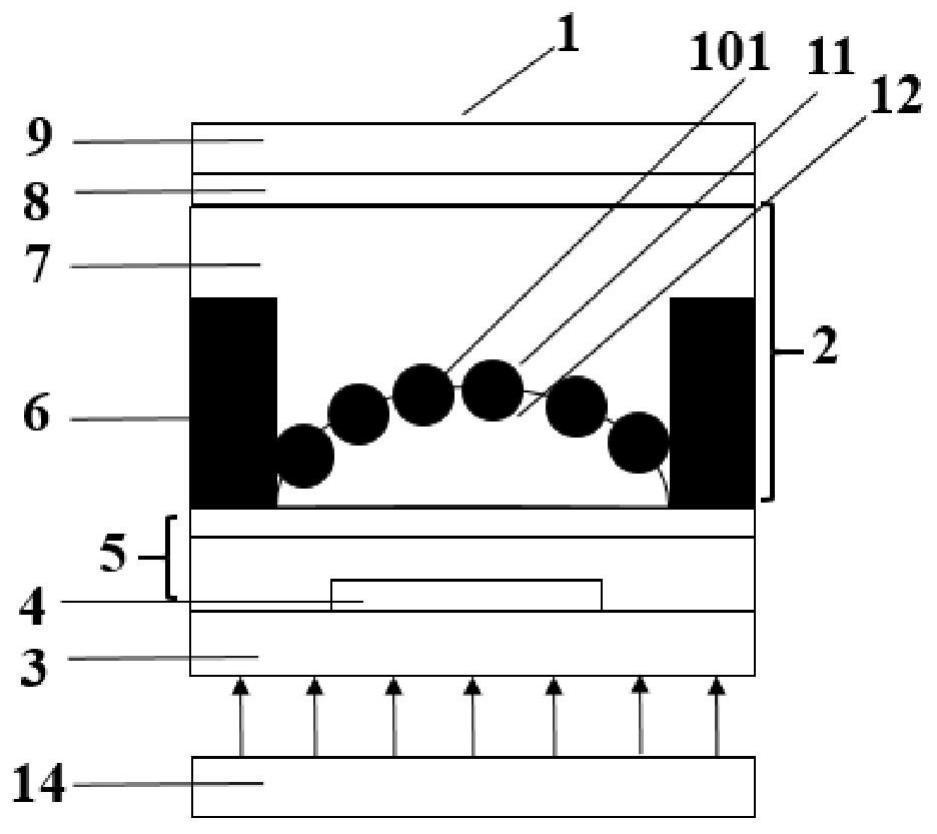 A Broad Spectrum Display Covering Visible to Infrared Bands