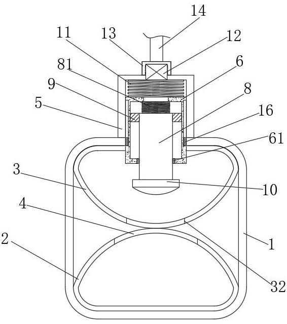 Liver section blood flow blocking device