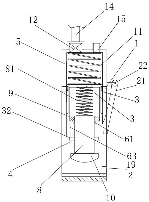 Liver section blood flow blocking device