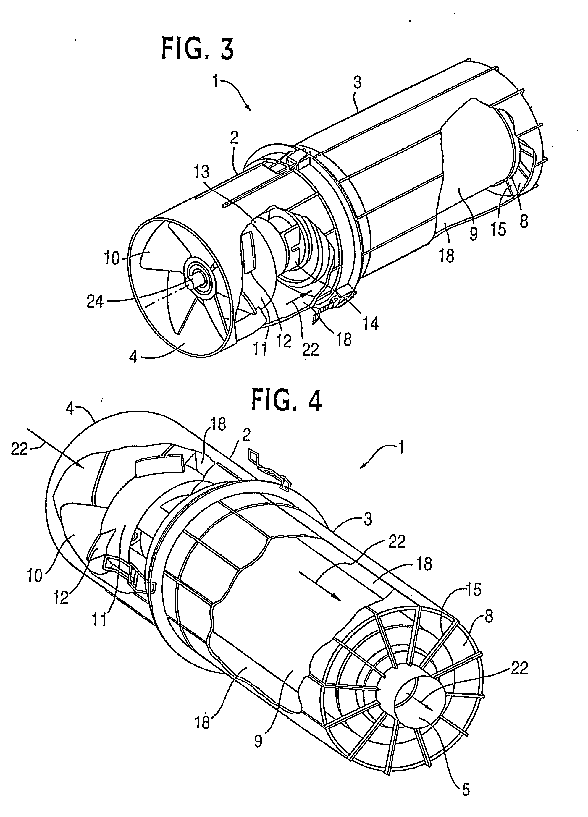 Powered air cleaning system and method of making same