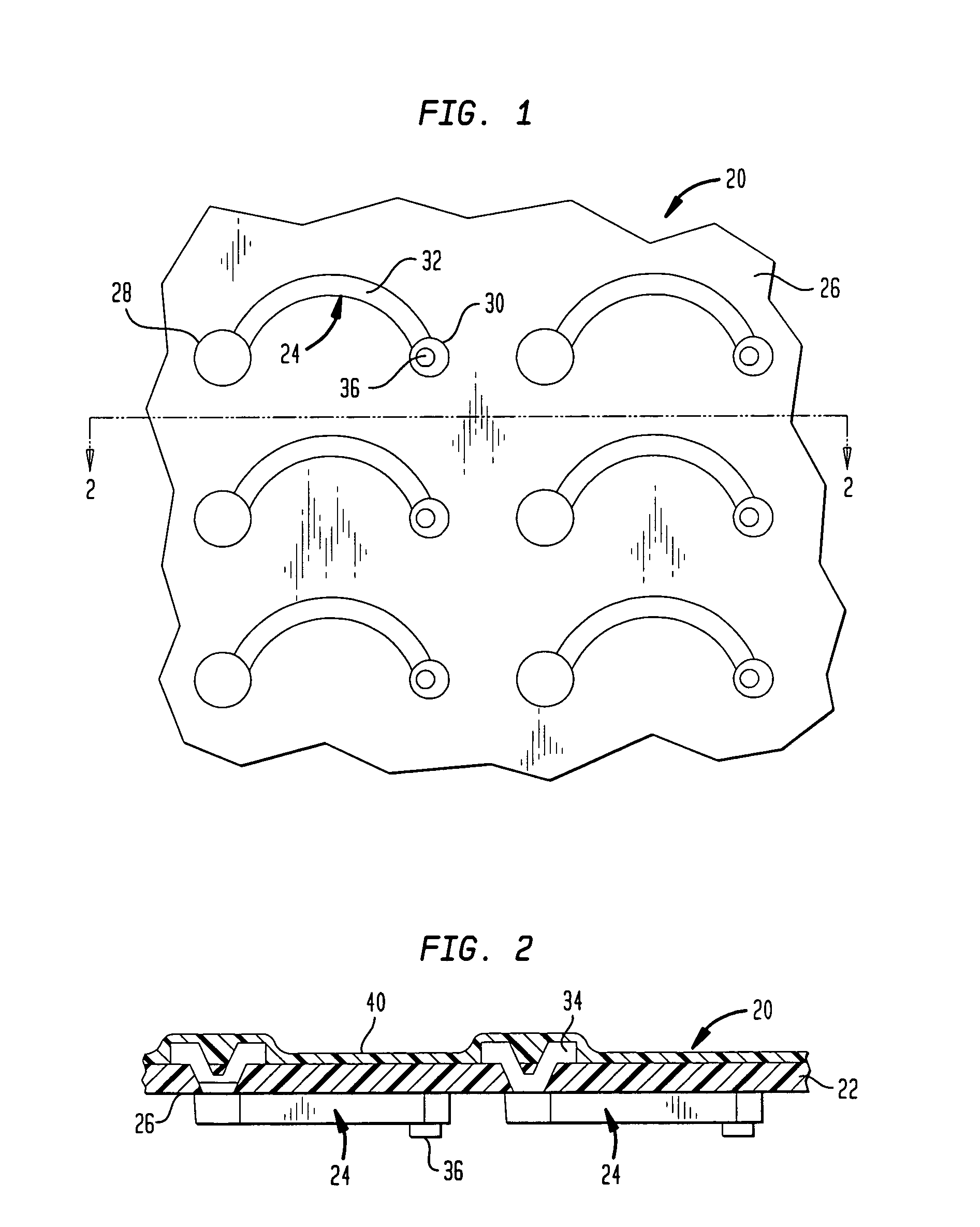 Method of making components with releasable leads