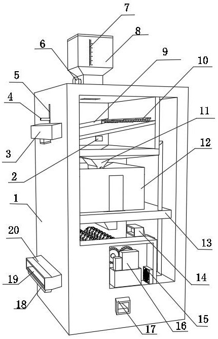 Efficient and energy-saving rice milling and peeling equipment