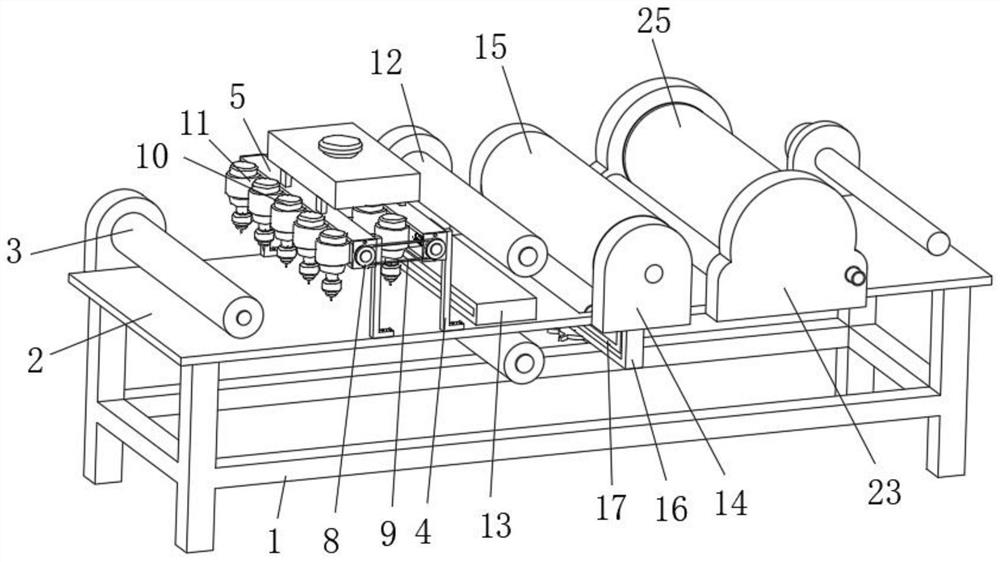 Polymer composite paperboard and production equipment thereof