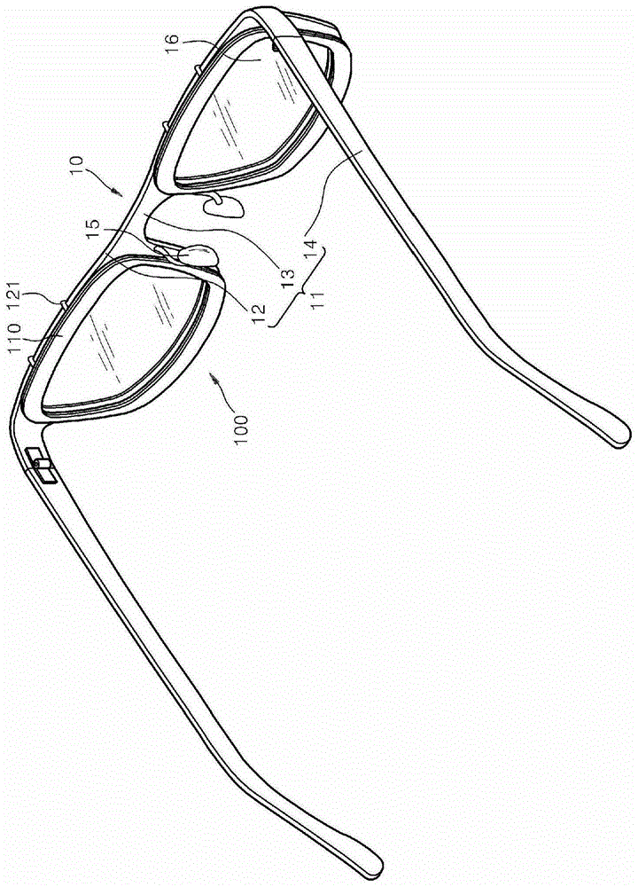 Medication carrier device attachable to eyeglasses