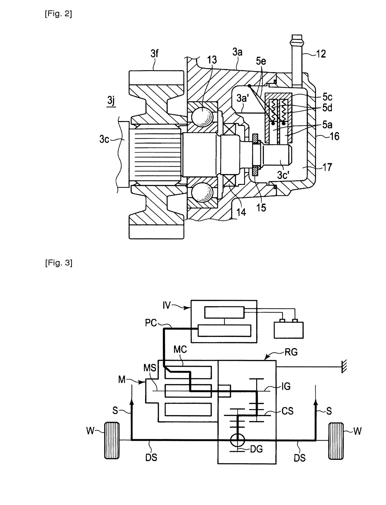 Gear system for electric vehicle