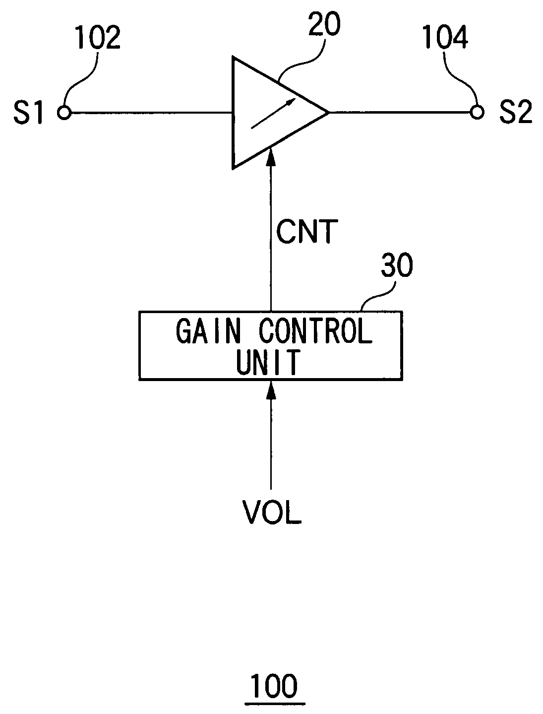 Electronic volume apparatus