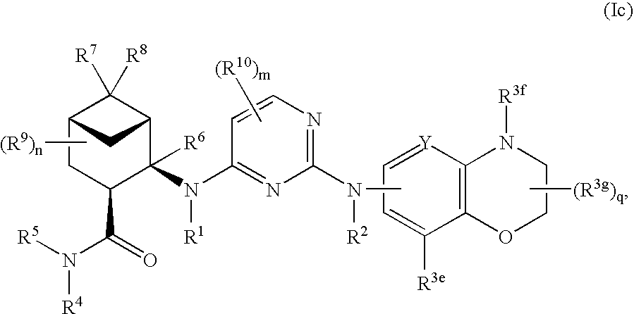 Pinane-substituted pyrimidinediamine derivatives useful as axl inhibitors