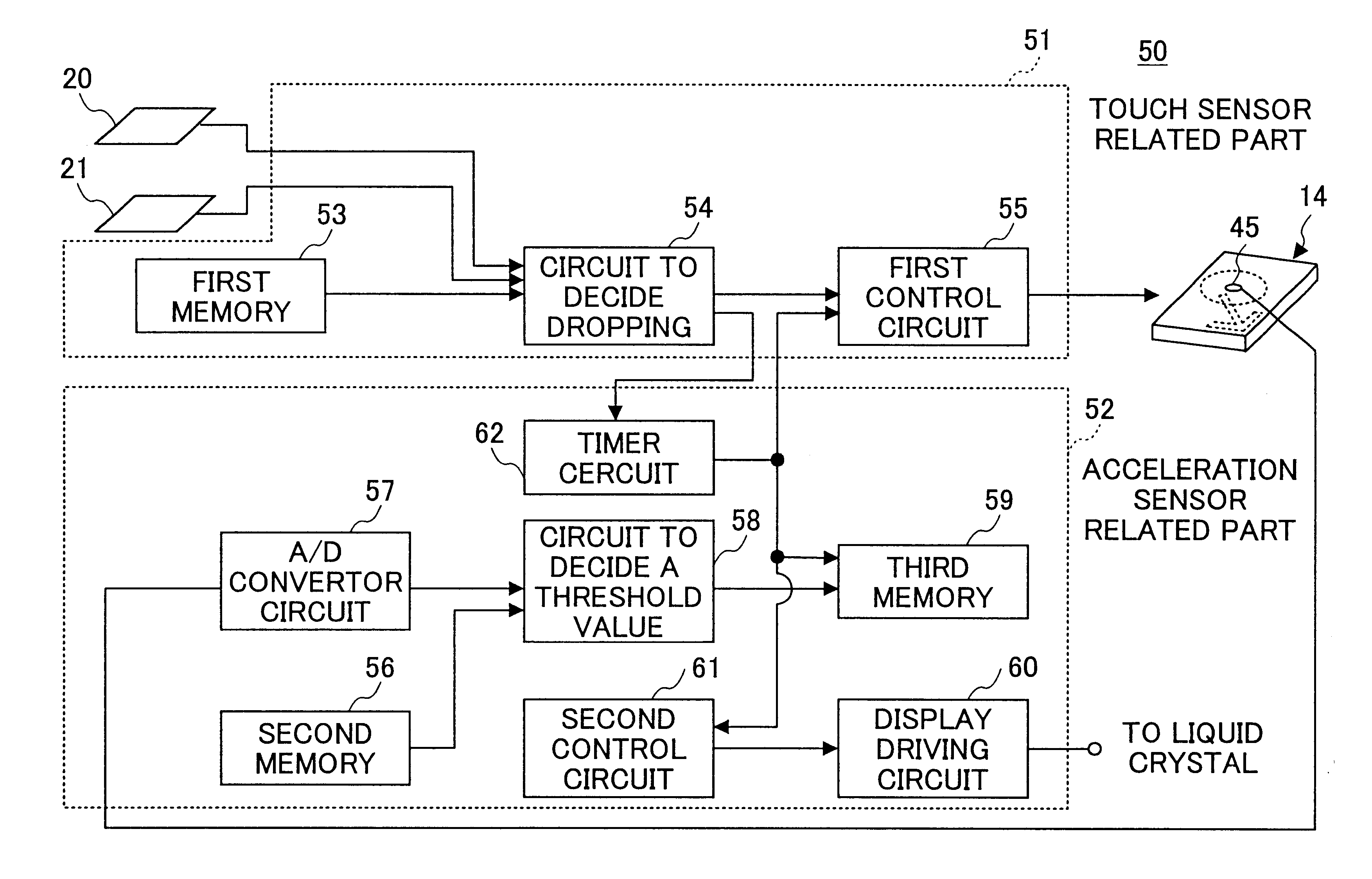 Drop detection systems for portable information processing apparatus