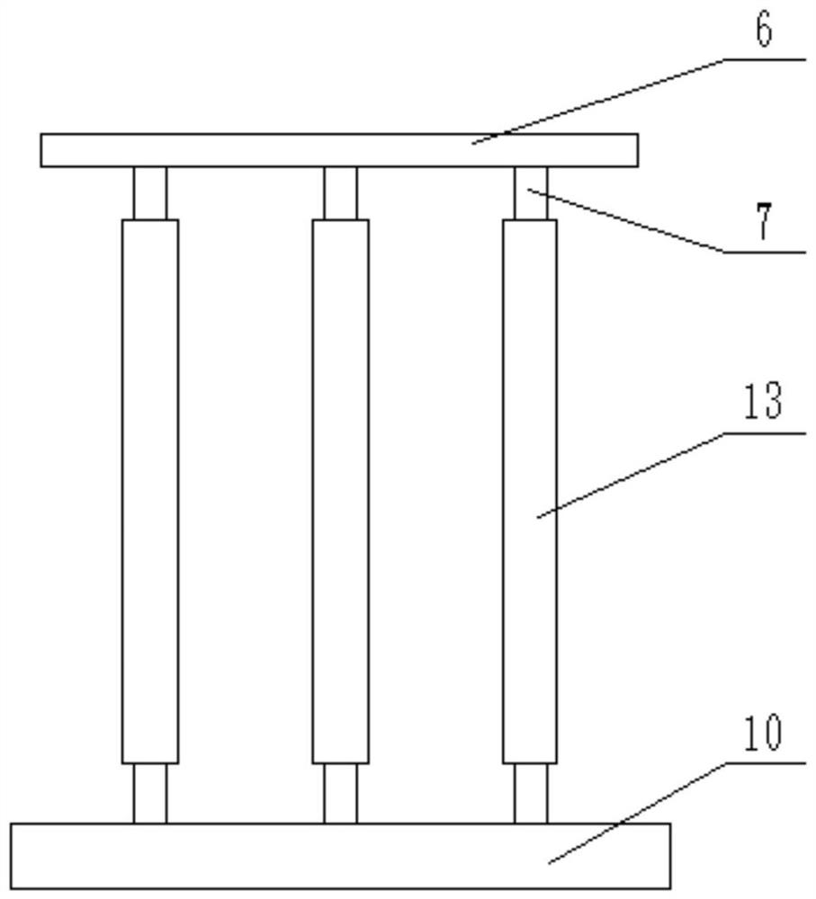 Building construction material spraying device