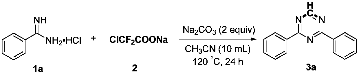 Preparation method of polysubstituent 1,3,5-triazine