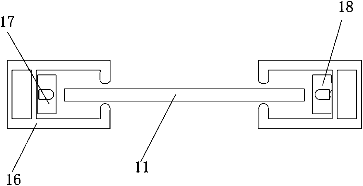 Hard automatic door provided with infrared scanning detecting device