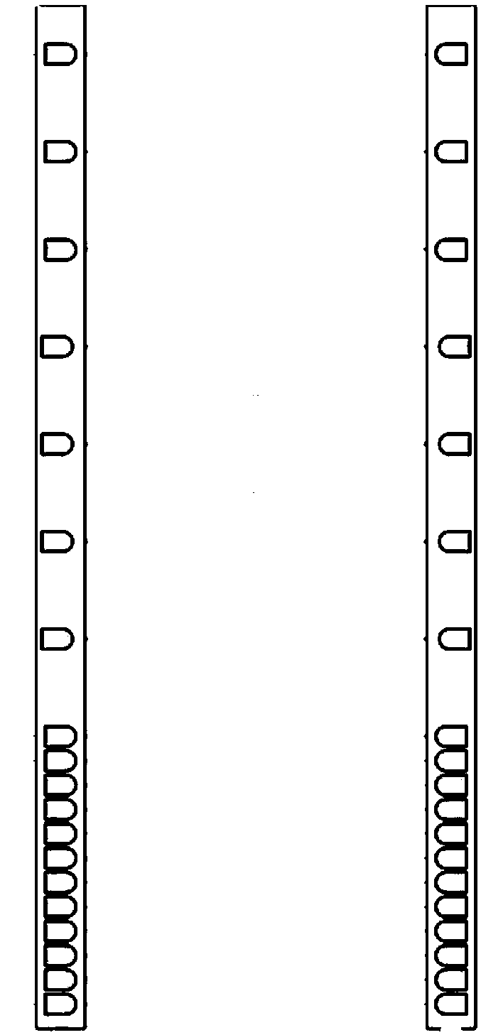 Hard automatic door provided with infrared scanning detecting device