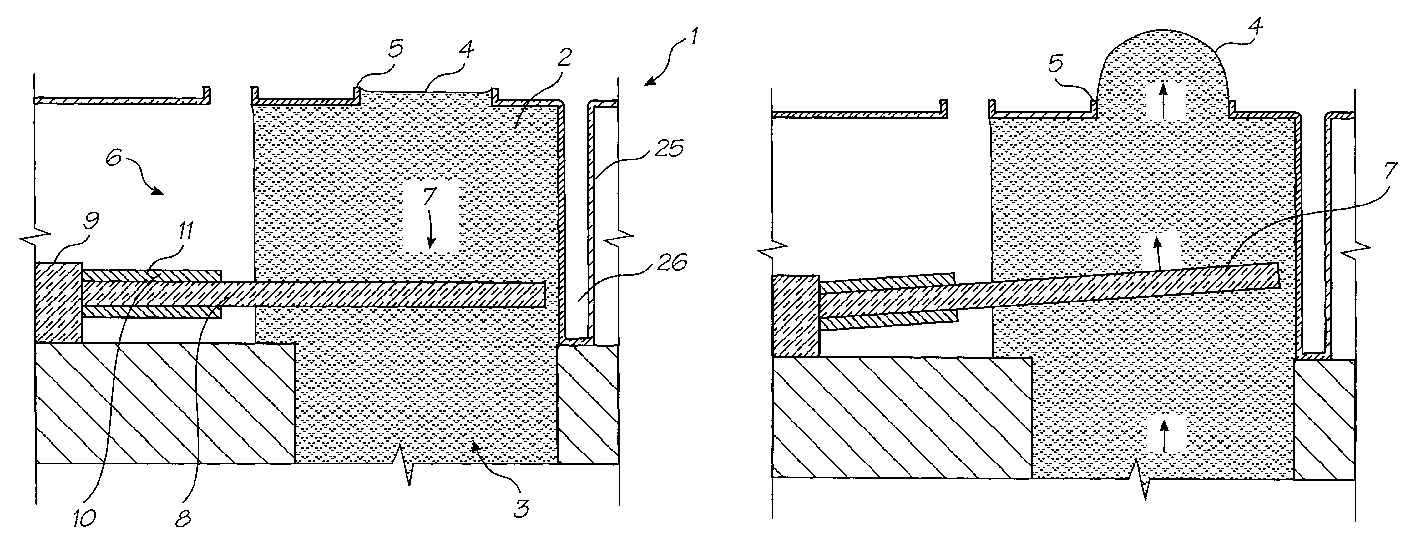 Ink jet printhead having thermal bend actuator heating element electrically isolated from nozzle chamber ink