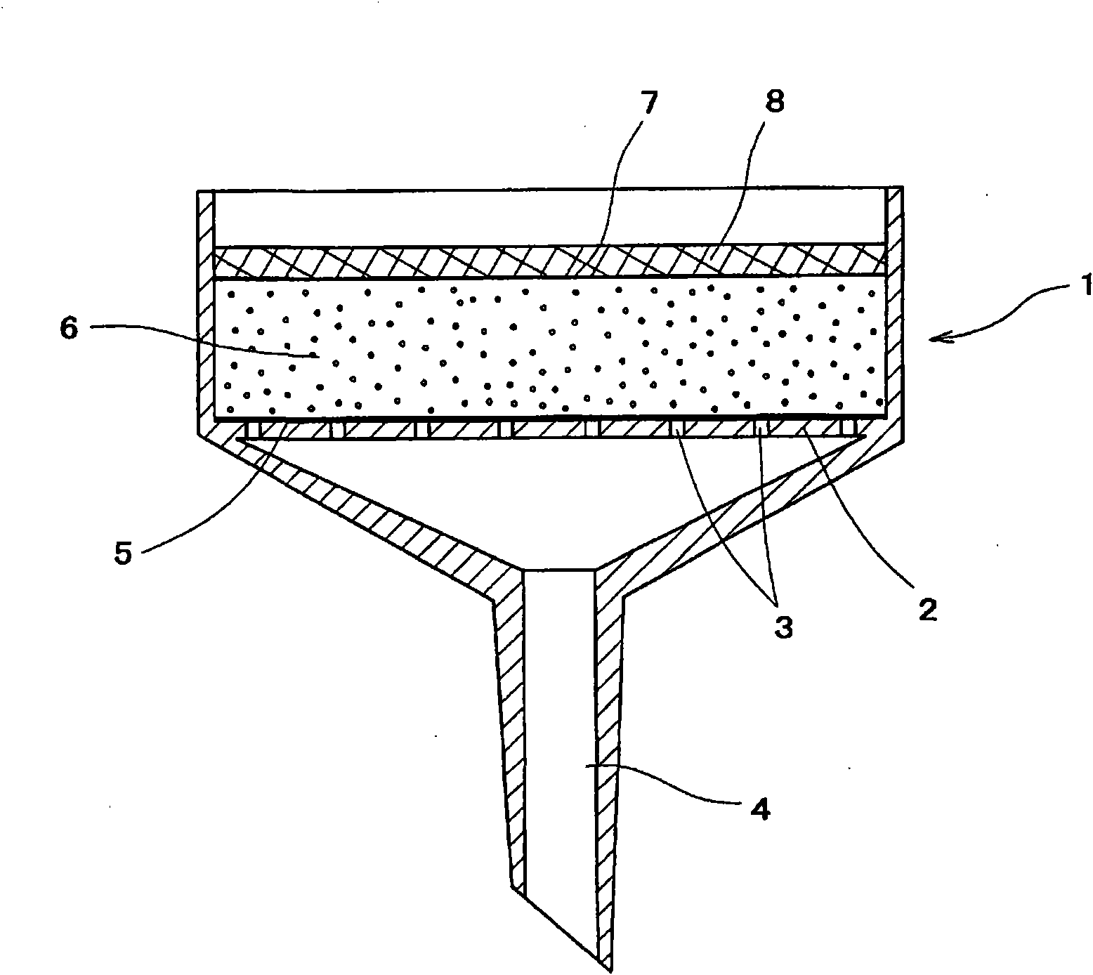 Analytical sample drying method and drying apparatus