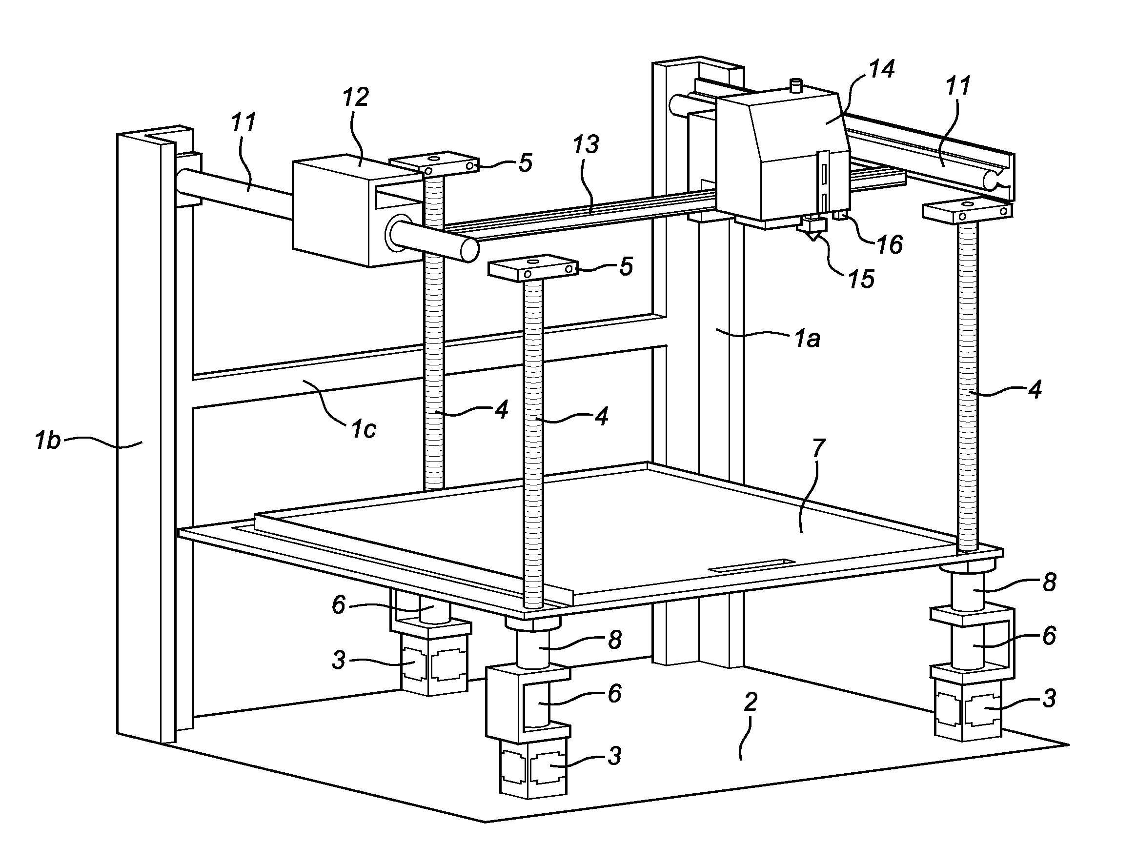 Device for Forming a Workpiece by Means of 3-D Extrusion