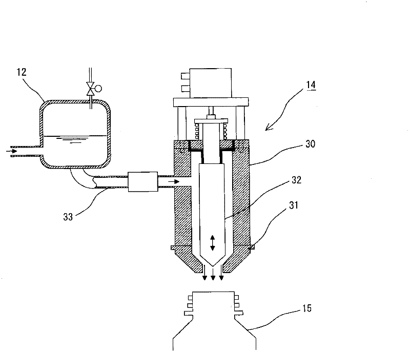 Method for aseptic filling with carbon dioxide-containing liquid contents