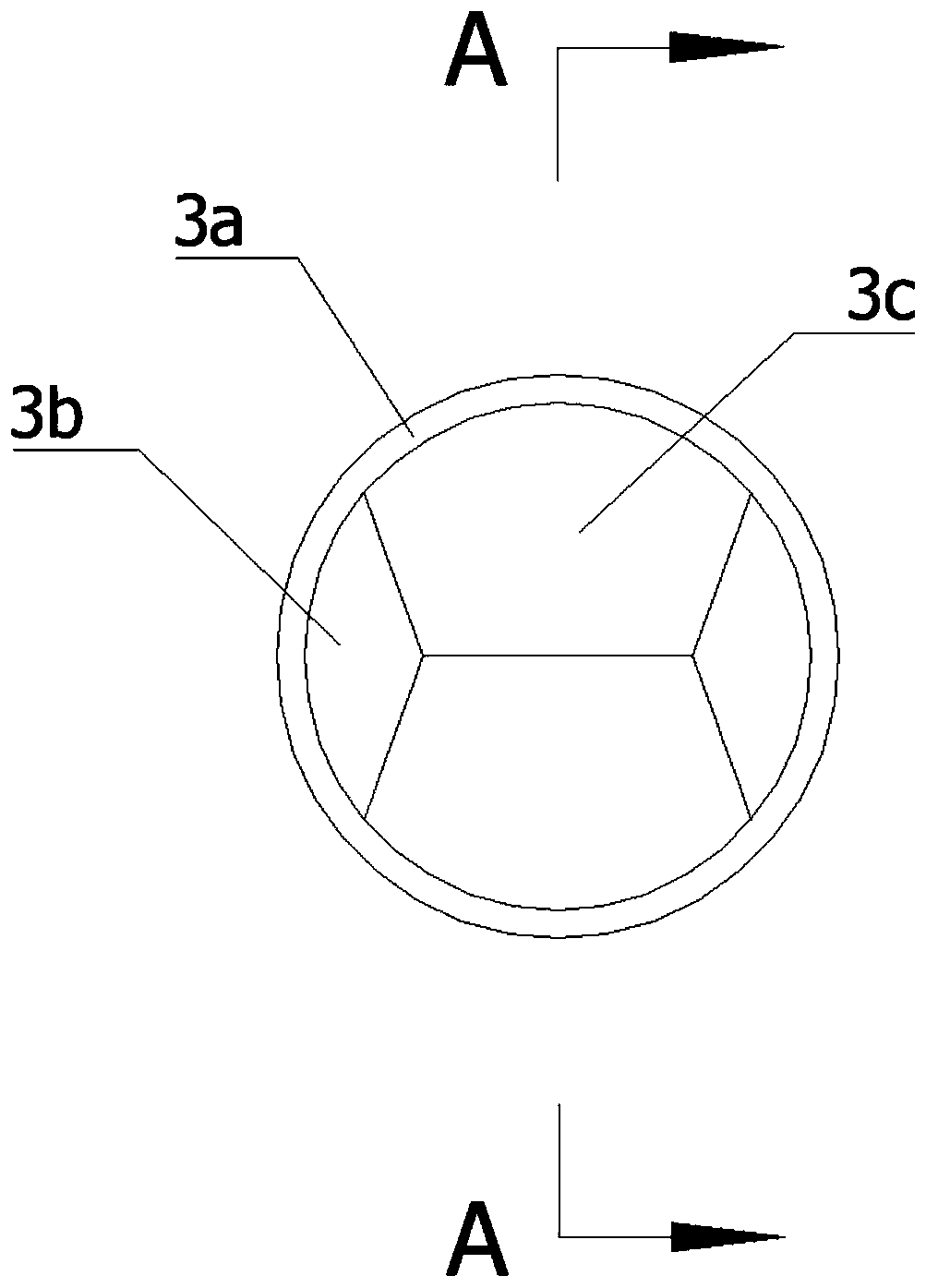 Skin expander for plastic surgery and flow limiting connecting pipe