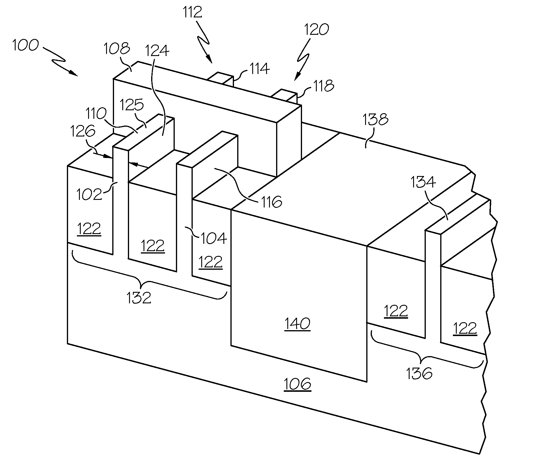 Methods for fabricating finfet integrated circuits in bulk semiconductor substrates