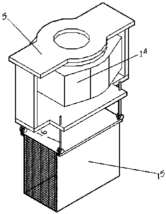 Device and method for testing anti-scouring capability of soil body