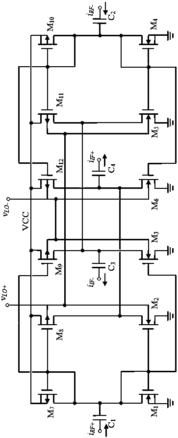 A Broadband RF Mixer Based on Current Mode Active Devices