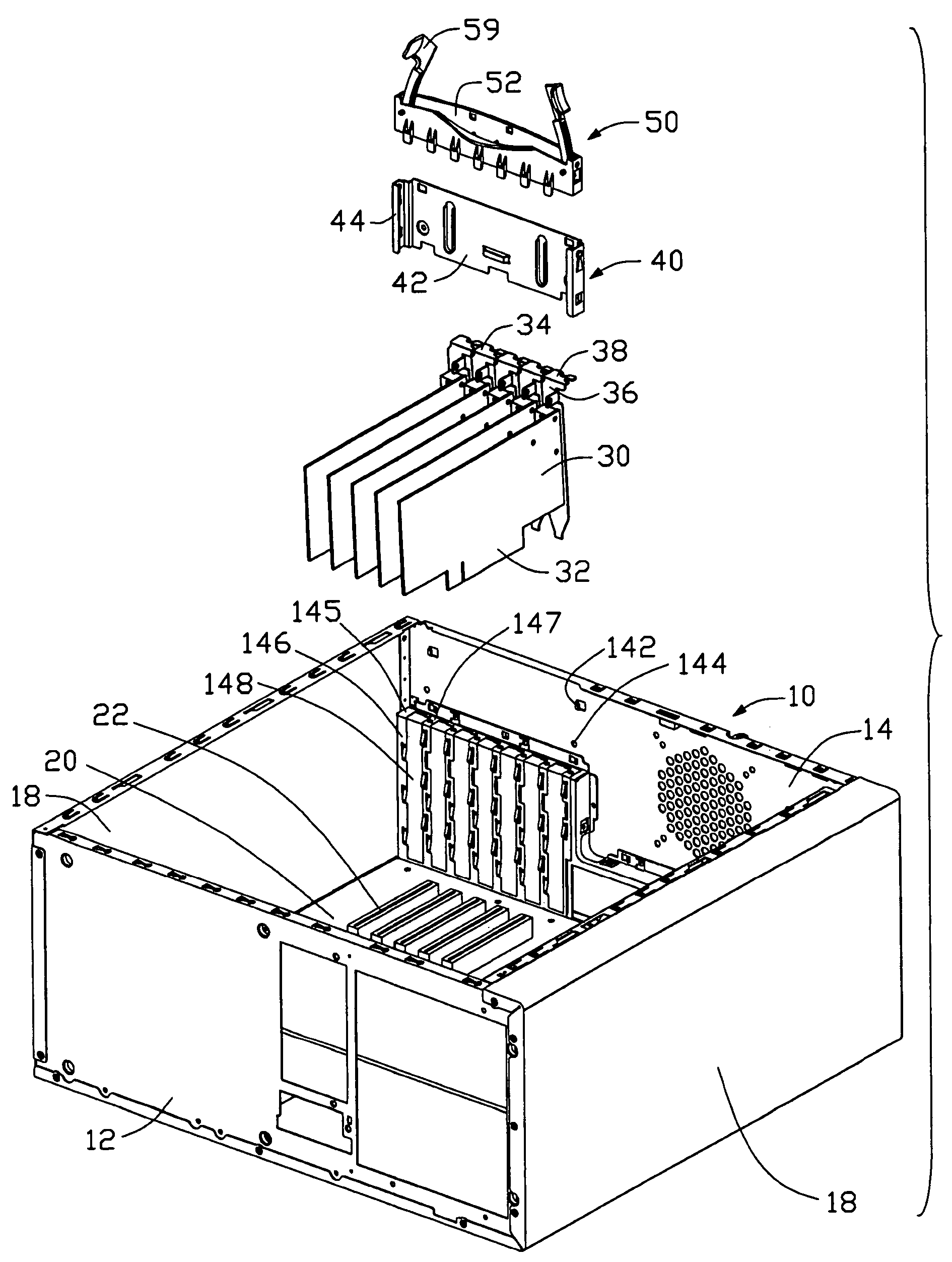 Mounting apparatus for expansion cards