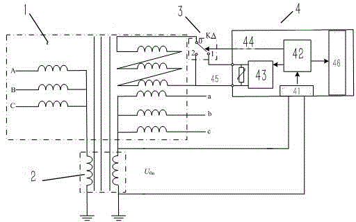 Combined resonance eliminating device suitable for 4PT