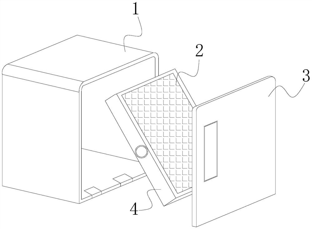 A double-inlet fresh air purifier