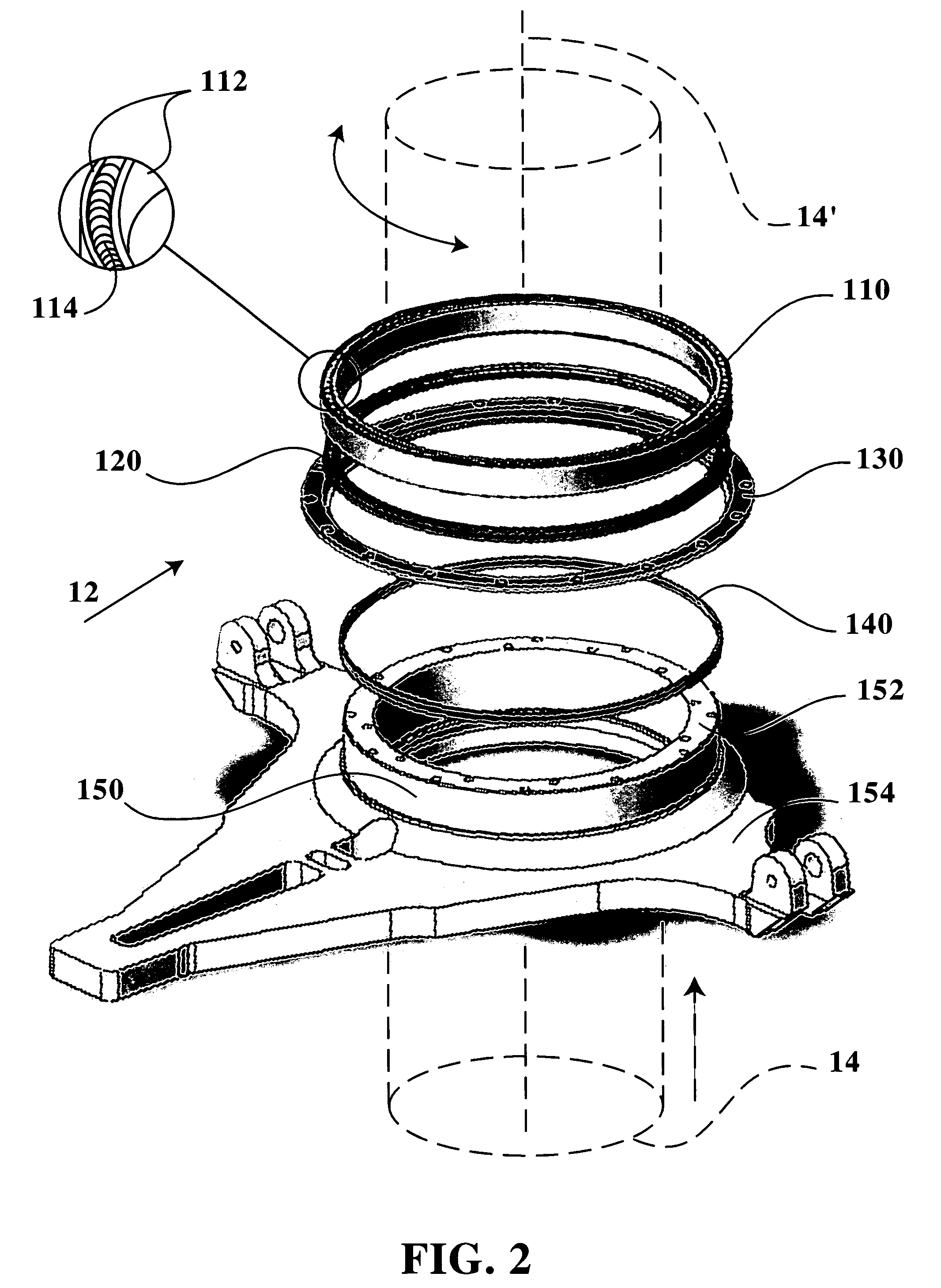 Swashplate seal assembly