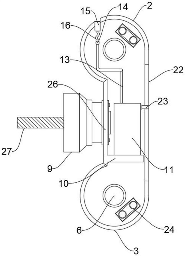 Anti-collision handrail with antibacterial function and using method thereof