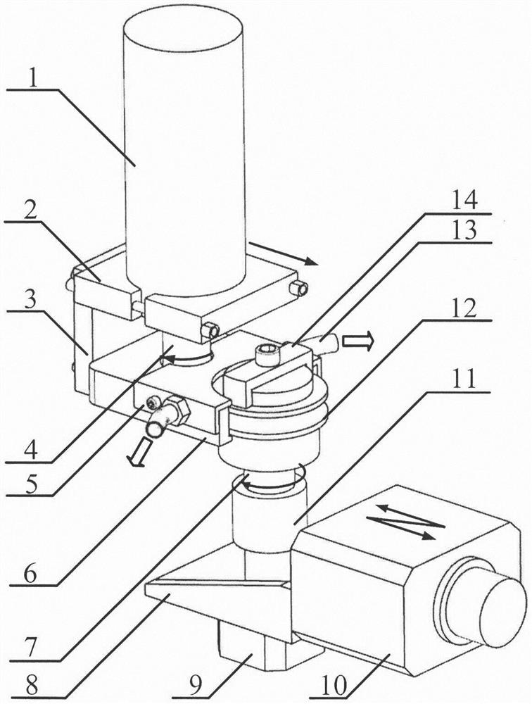 A low-frequency vibration-assisted plunge-cut electrolytic turning processing method and implementation device