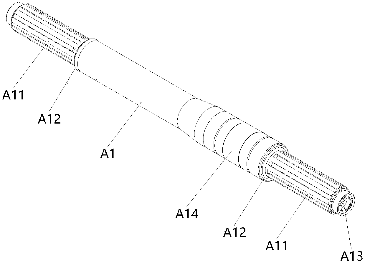 Unlocking part applied to variable-gauge bogie