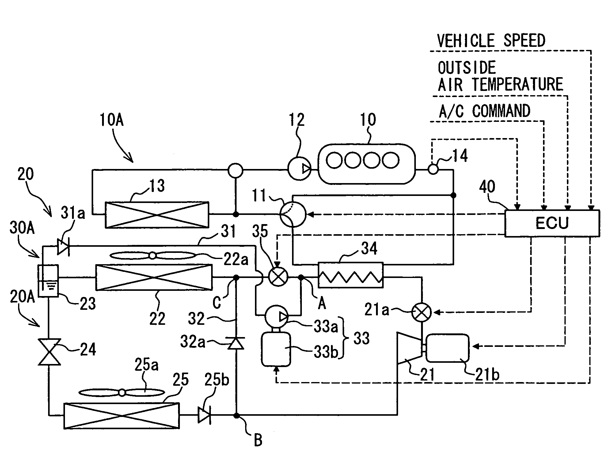 Device for utilizing waste heat from heat engine
