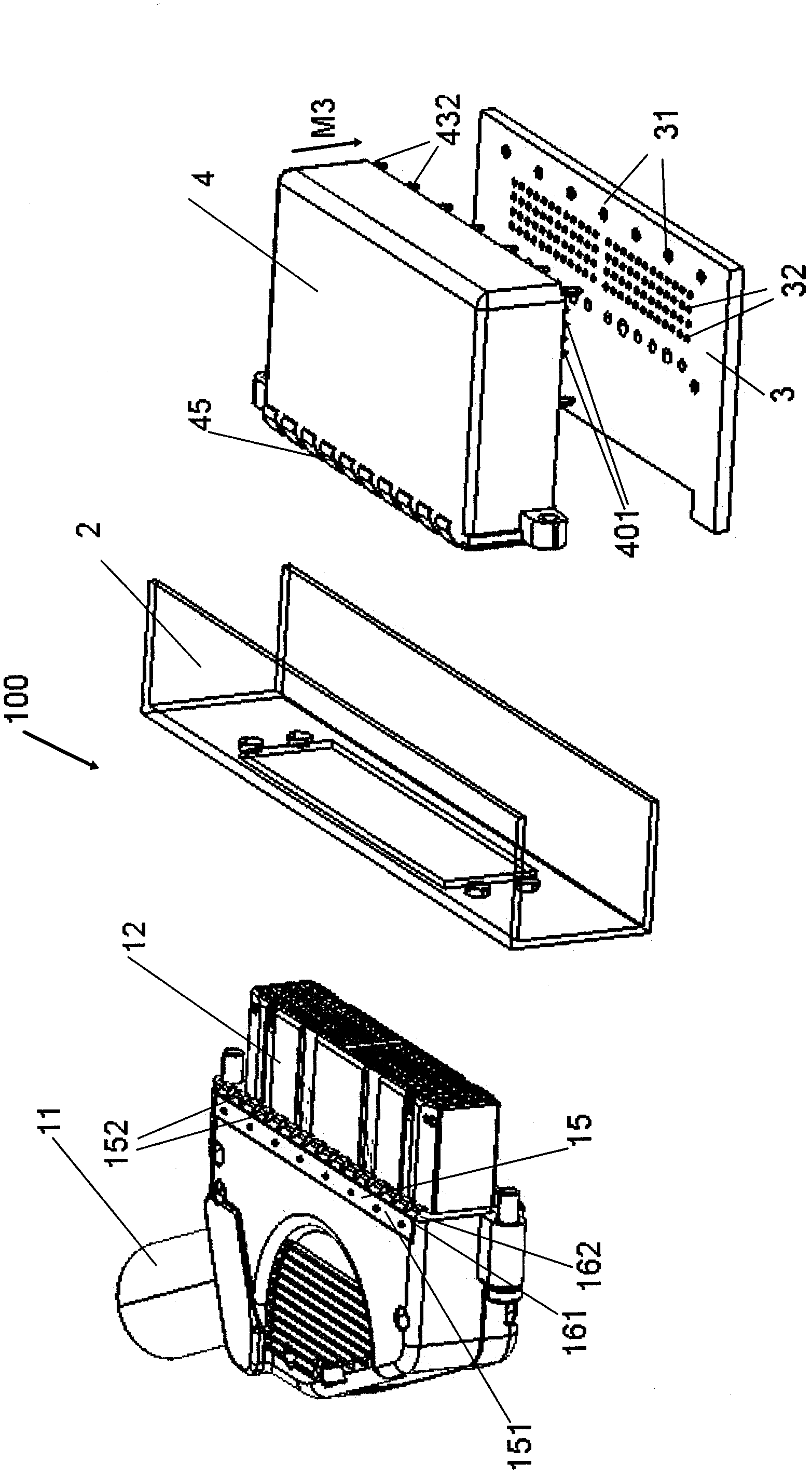 Connecting device and connecting device assembly
