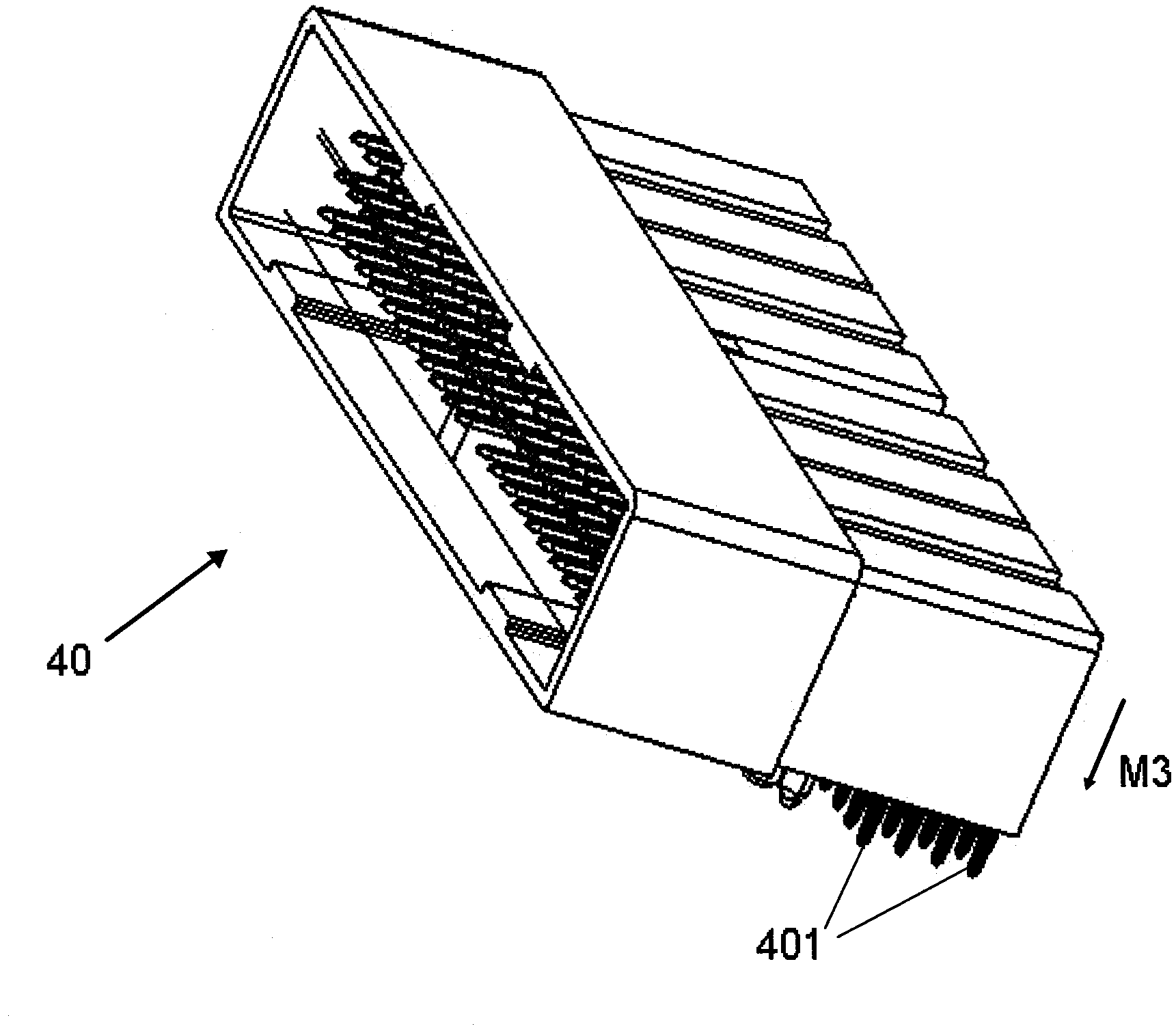 Connecting device and connecting device assembly