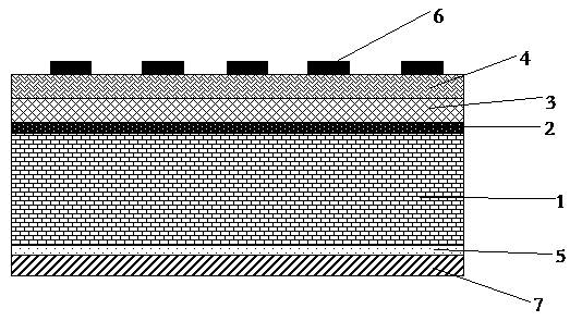 A kind of silicon-pedot: pss hybrid solar cell and preparation method thereof