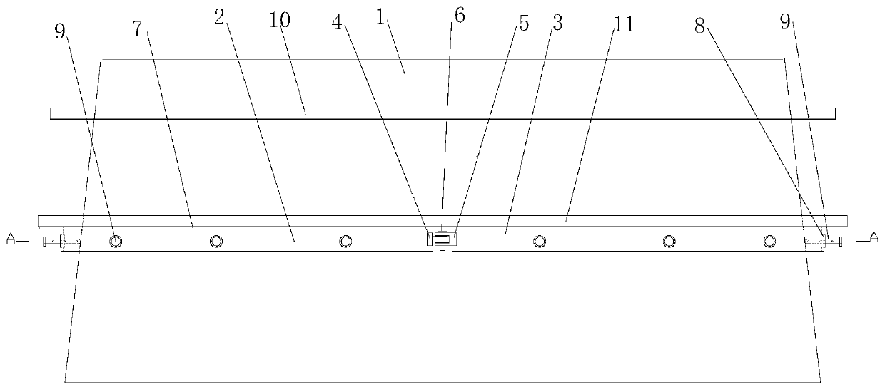 Special-shaped steel tube reinforcing ring installing and fixing structure and method