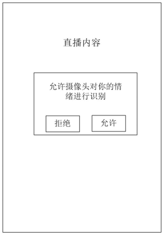 Web live broadcast display method and device