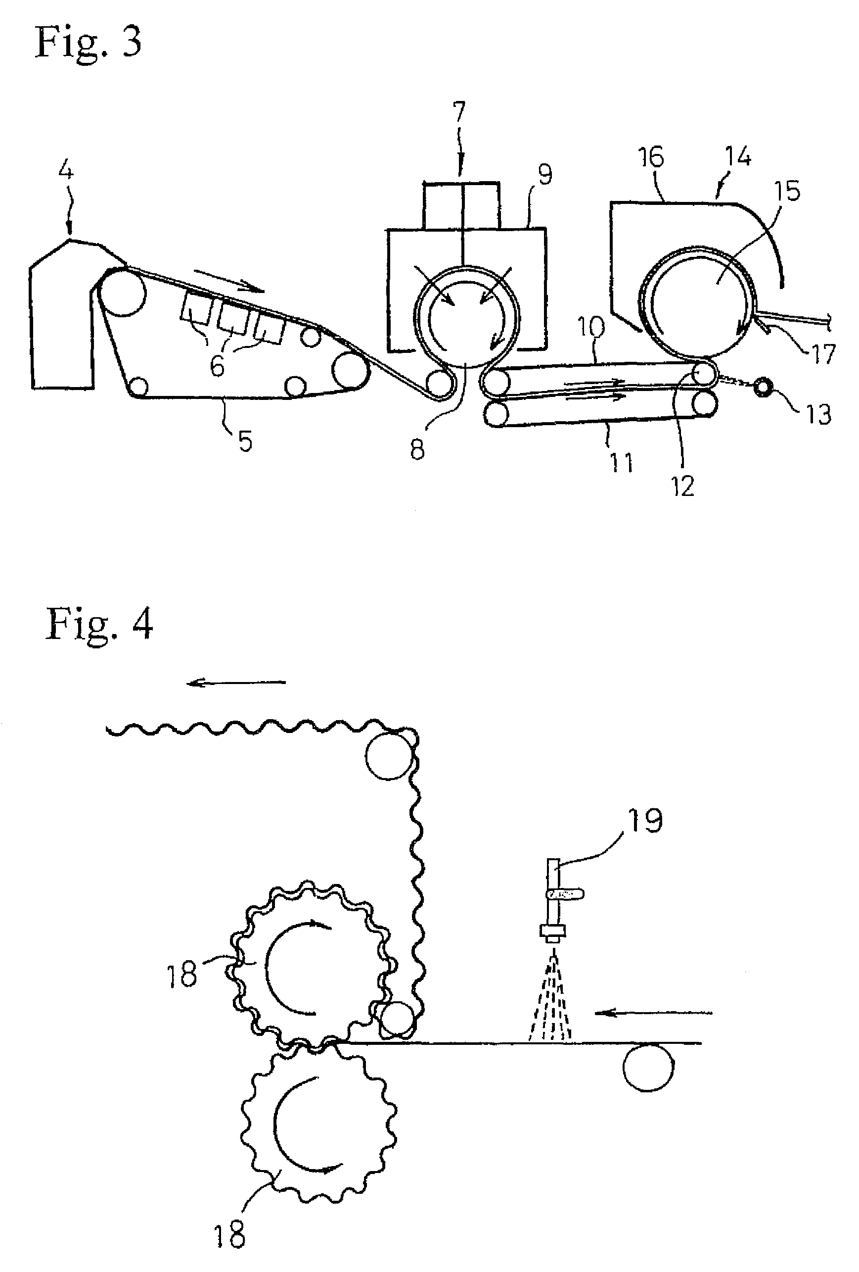 Bulky water-disintegratable cleaning article and process for producing water-disintegratable paper