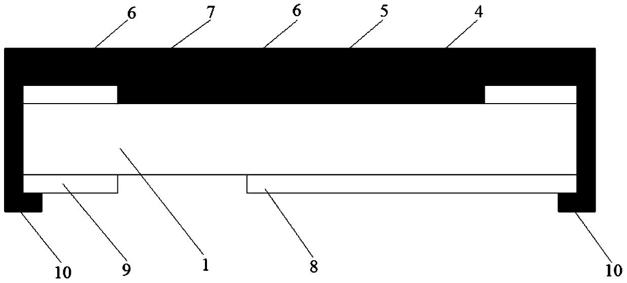 Surface-mounted 5G communication loading sheet and preparation method thereof