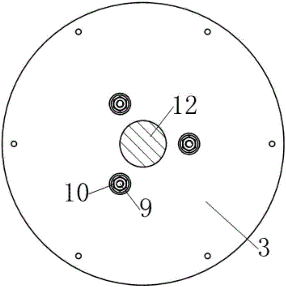 Pull rod type belleville spring damper with early-stage rigidity capable of being preset