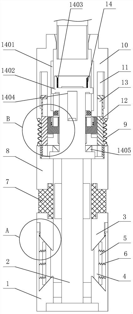 Fast-assembly type oil well water plugging packer with alignment mechanism