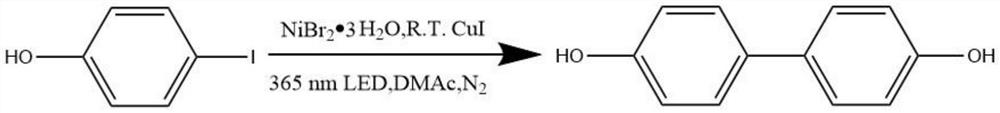 Method for synthesizing 4,4'-biphenol