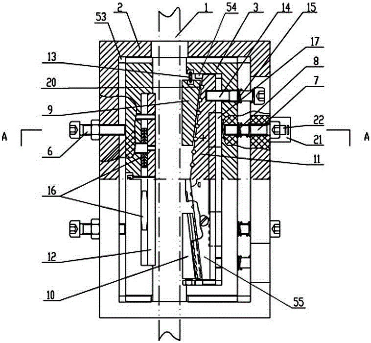 Device for preventing elevator car from moving accidentally