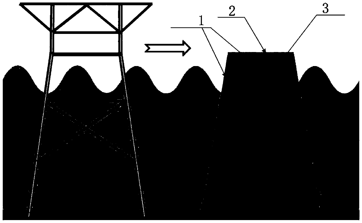 Lightweight design method of ocean jacket platform