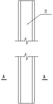 Construction method for reserving water feed pipe grooves in prefabricated shear wall