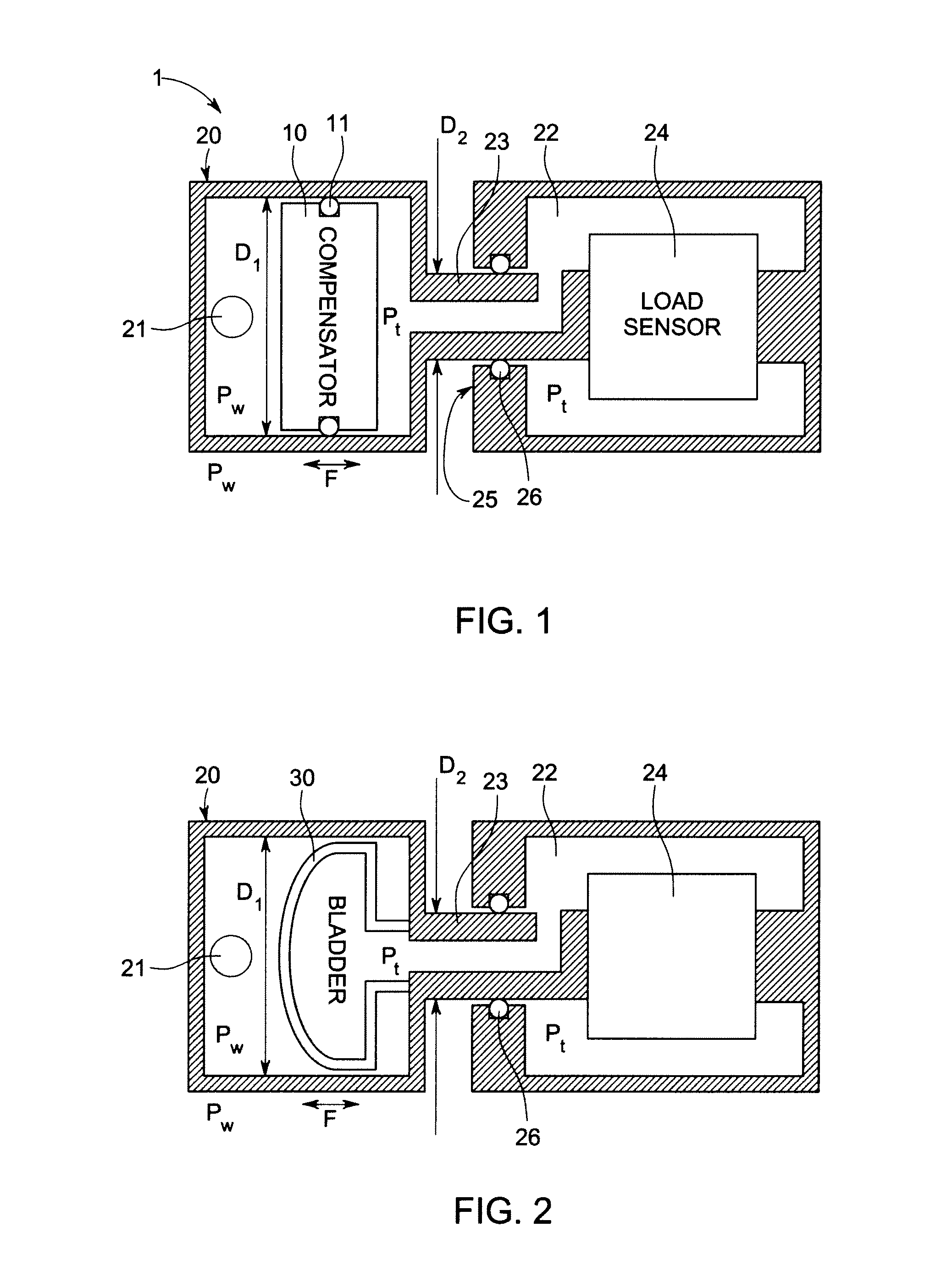 Pressure balancing device