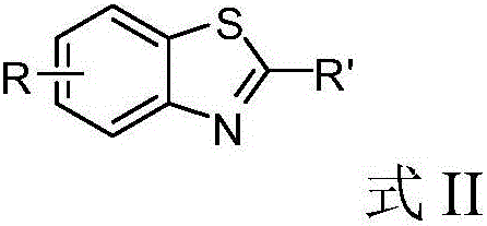 Method for realizing green synthesis of 2-substituted benzothiazole derivatives